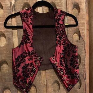 Handmade reversible Corset